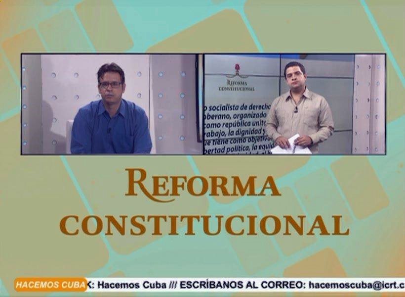 Resultado de imagen para cuba constitucion discusion en tv