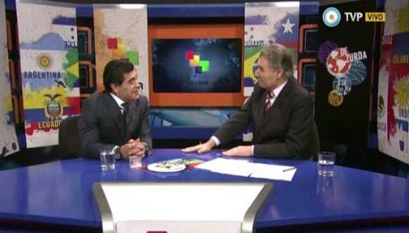 Diego Armando Maradona recordó en el programa que Estados Unidos mantiene encarcelados a defensores de la verdad.