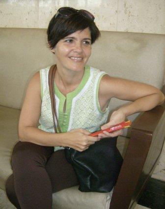Alina Anca Candia realizadora TV Cubana