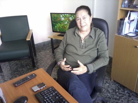 Caridad Rojas Directora de Comunicación de la tV Cubana