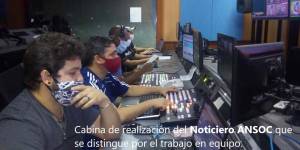  La televisión informa, sin pausas, a la comunidad sorda