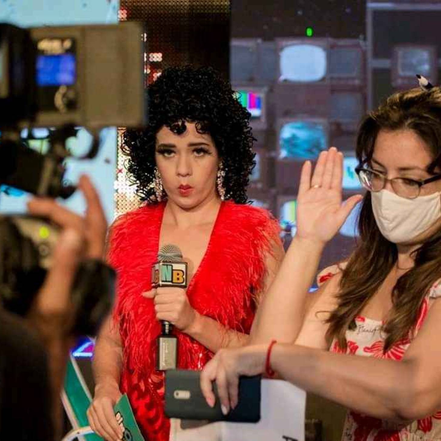 Mónica Crespo vive detrás de cámara