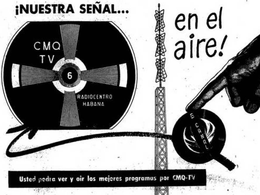Las primeras emisiones televisivas hacia La Habana