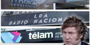La privatización de los medios públicos: prioridad de Javier Milei
